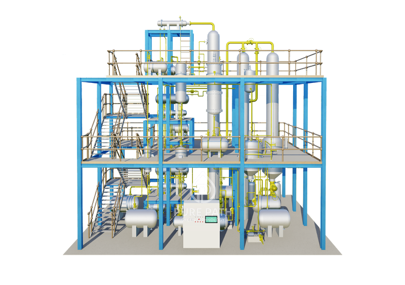 Waste Oil to Base Oil Plant