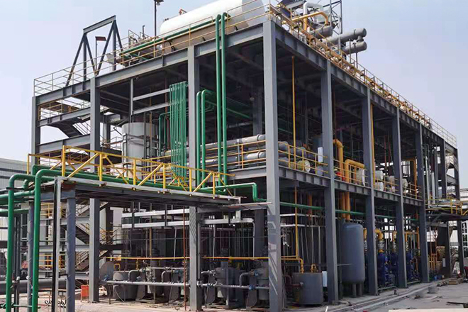 Waste oil to base oil refinery in Europe
