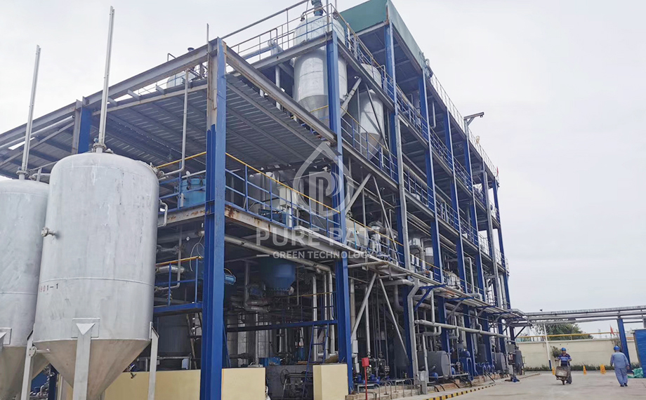 Waste oil to diesel refinery in Africa