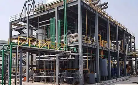 waste oil to base oil plant