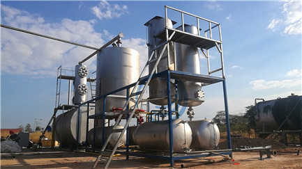 used engine oil recycling equipment