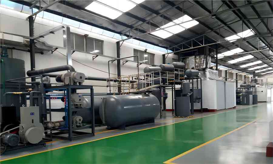 used oil conversion plant