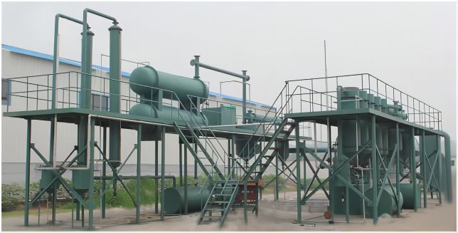 waste oil recycling plant