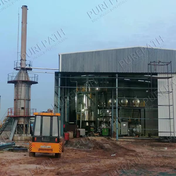 Waste Oil to Diesel Refinery