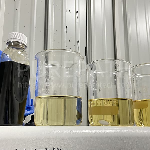 used oil to base oil