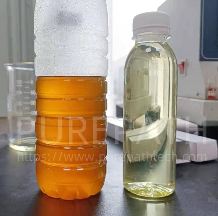 Re refined used oil