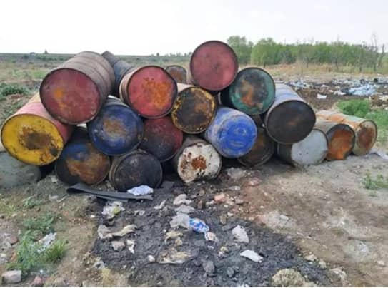 Pure used engine oil