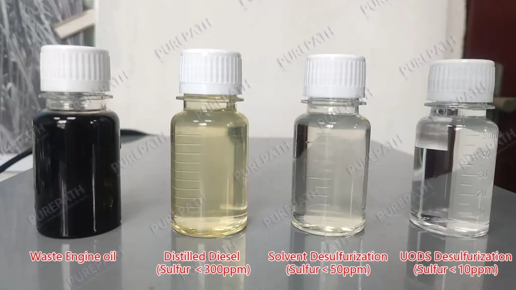 waste oil to diesel