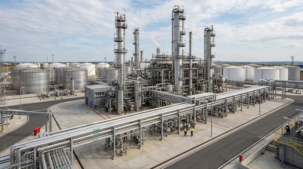 Industrial base oil refining equipment
