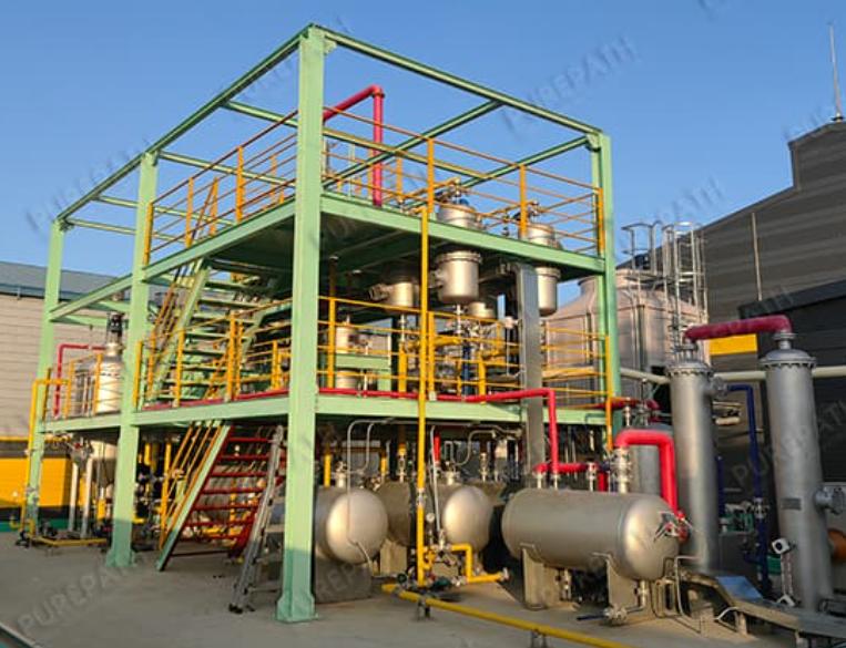 Plastic Oil to Diesel Plant