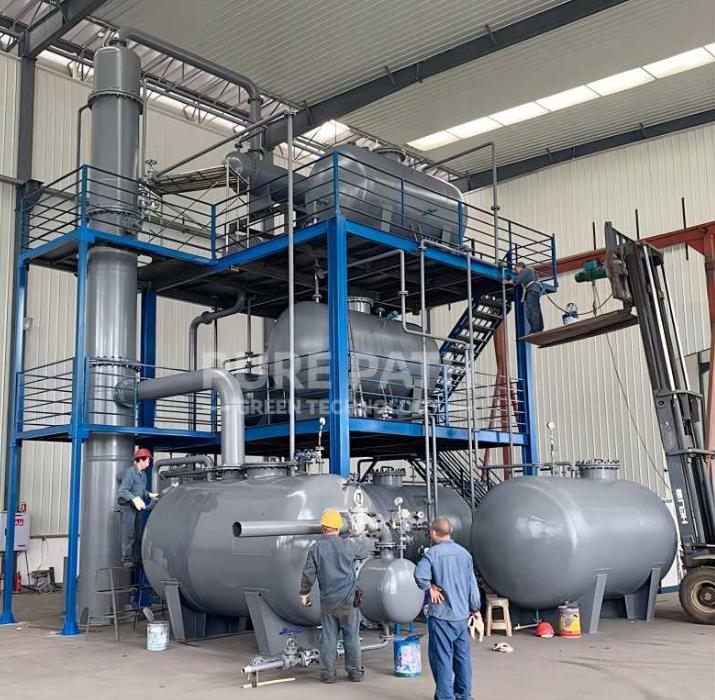 purepath waste oil recycling plant