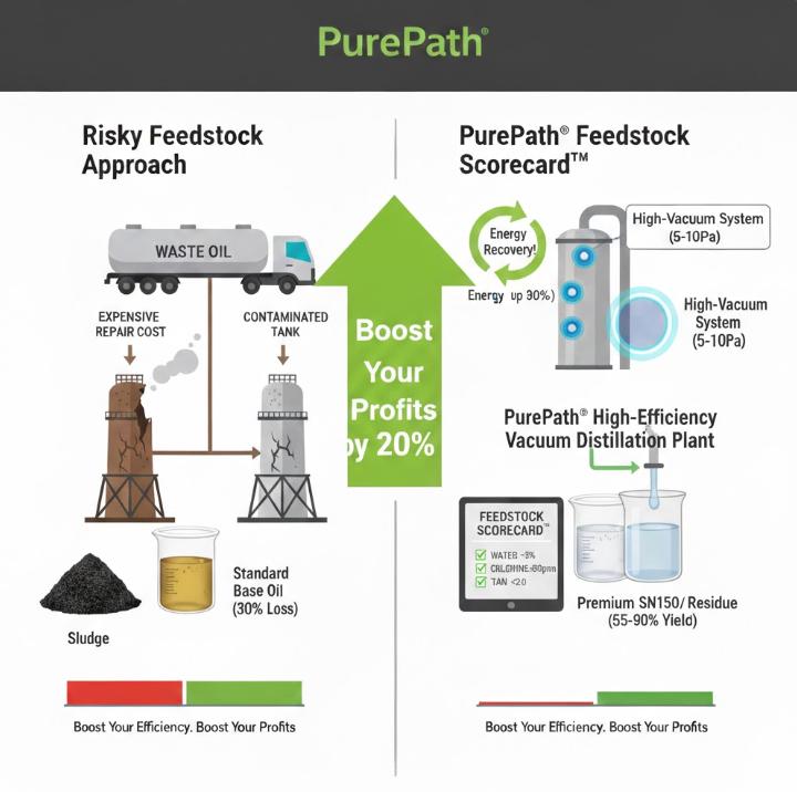 Purepath used oil recycling technology