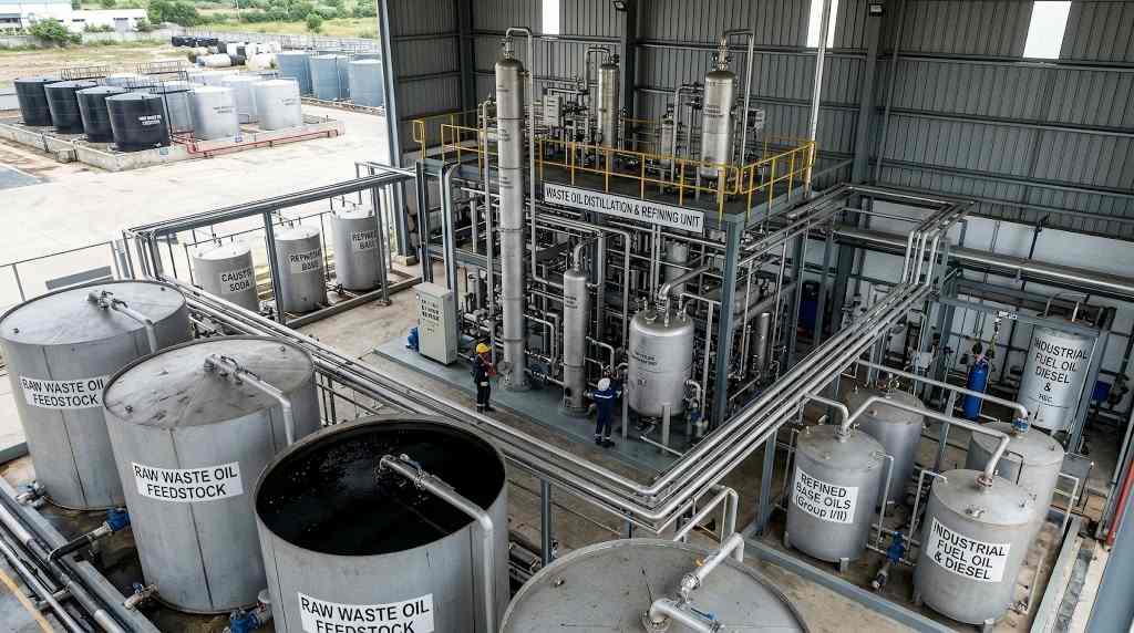 Waste Oil Recycling ROI