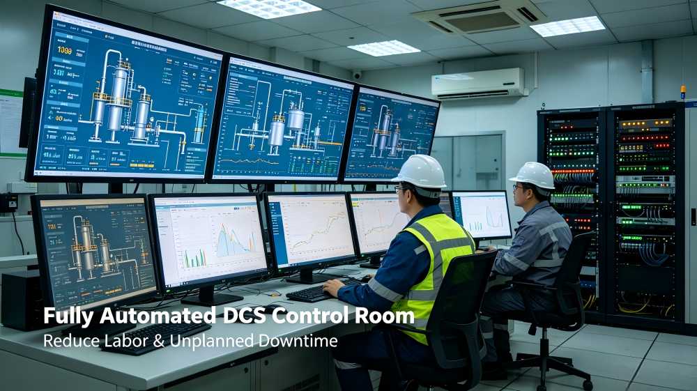 Fully Automated DCS Control Room