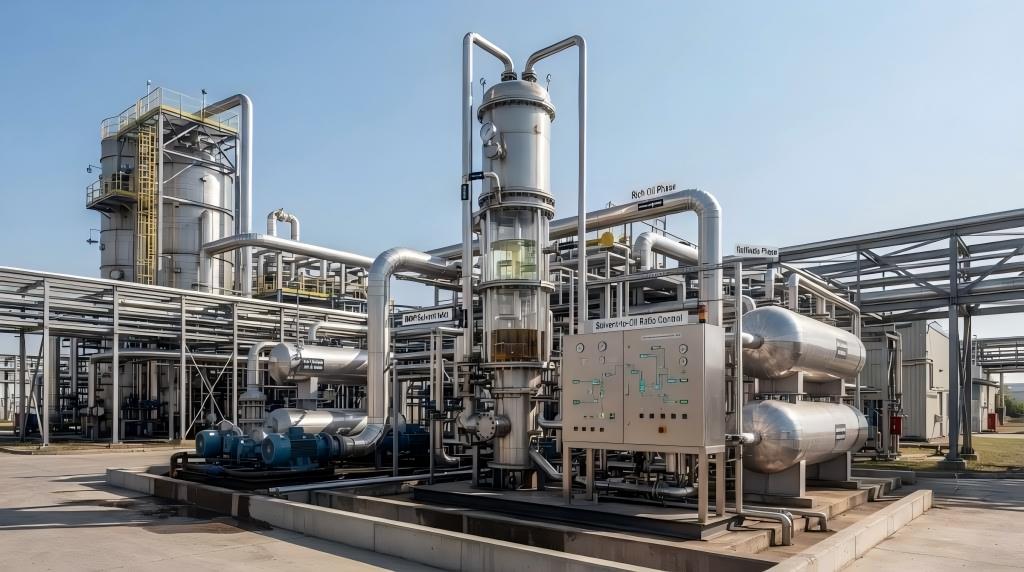 Solvent Extraction to base oil
