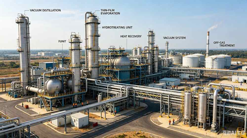 waste oil Refining Technology
