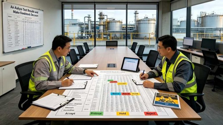 Analyze Test Results and Make Feedstock Decision