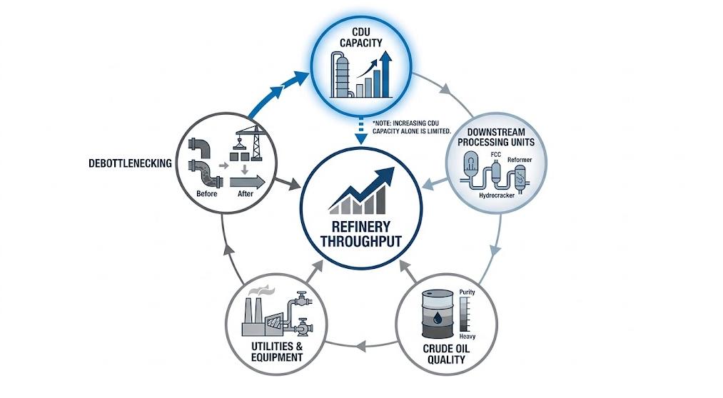 Key factors in refinery capacity expansion