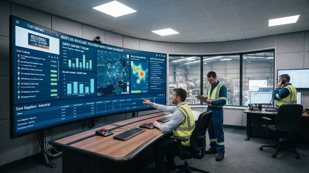 Waste Oil Supply Chain Command Center