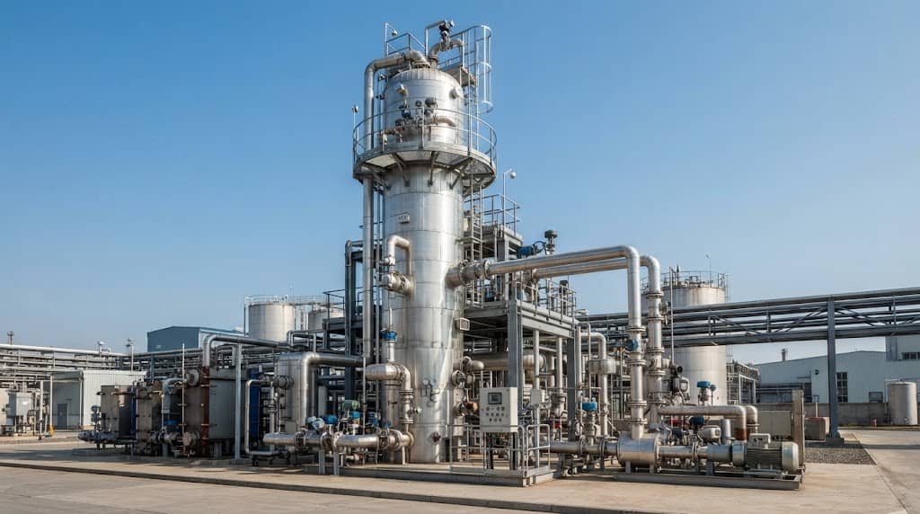 vacuum distillation unit for waste oil recycling
