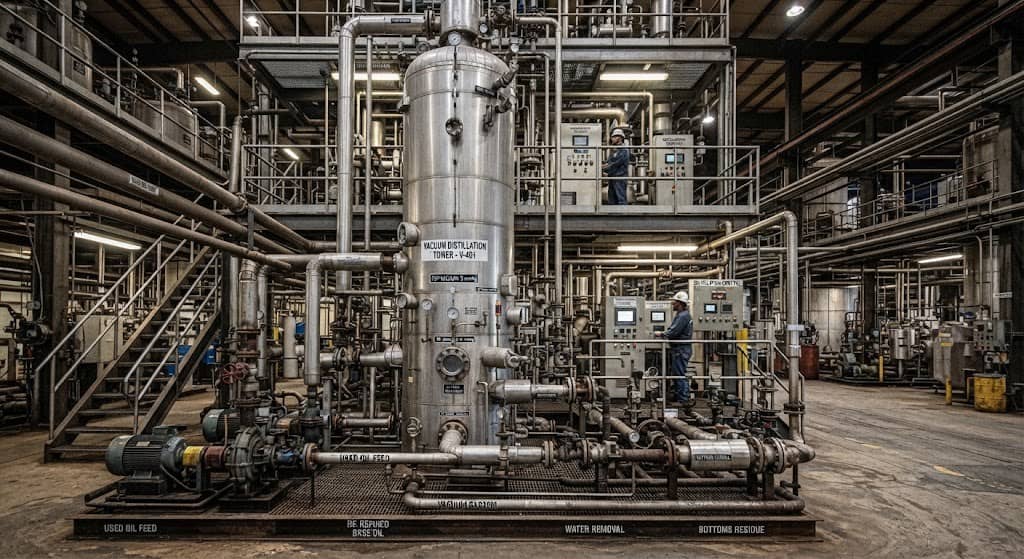used-oil-vacuum-distillation-process-line